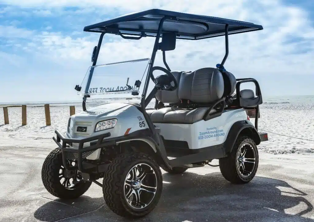 4 Passenger Golf Cart Rental Siesta Key