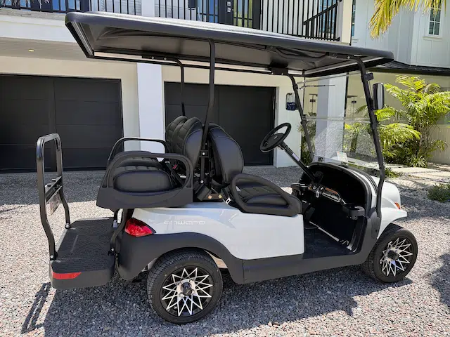 4 passenger gas golf cart rental